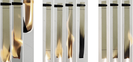 Исследование влияния диэтилфосфината алюминия в сочетании с полифосфатом аммония на огнестойкость целлюлозной бумагие